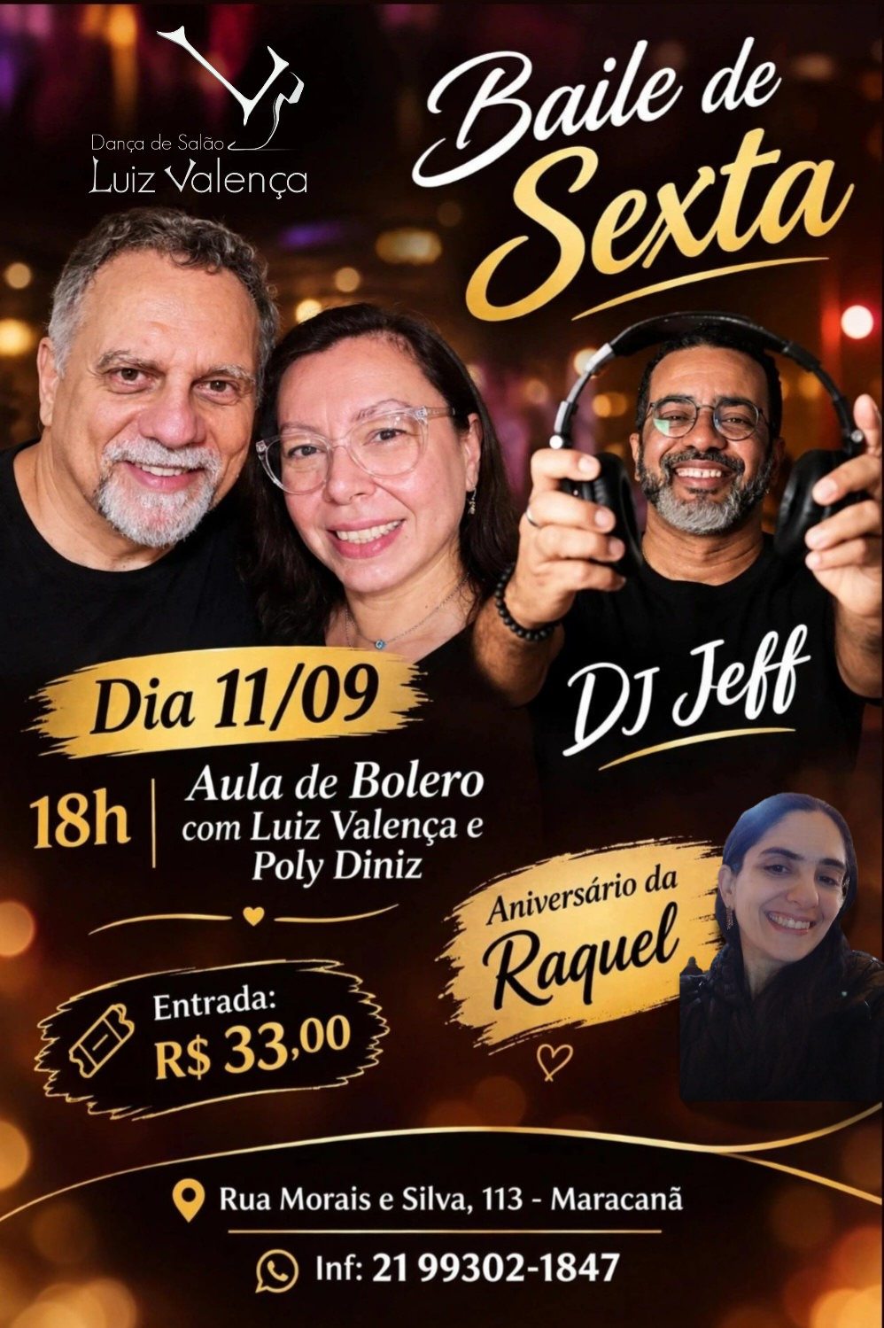 Flyer do evento Baile de Sexta