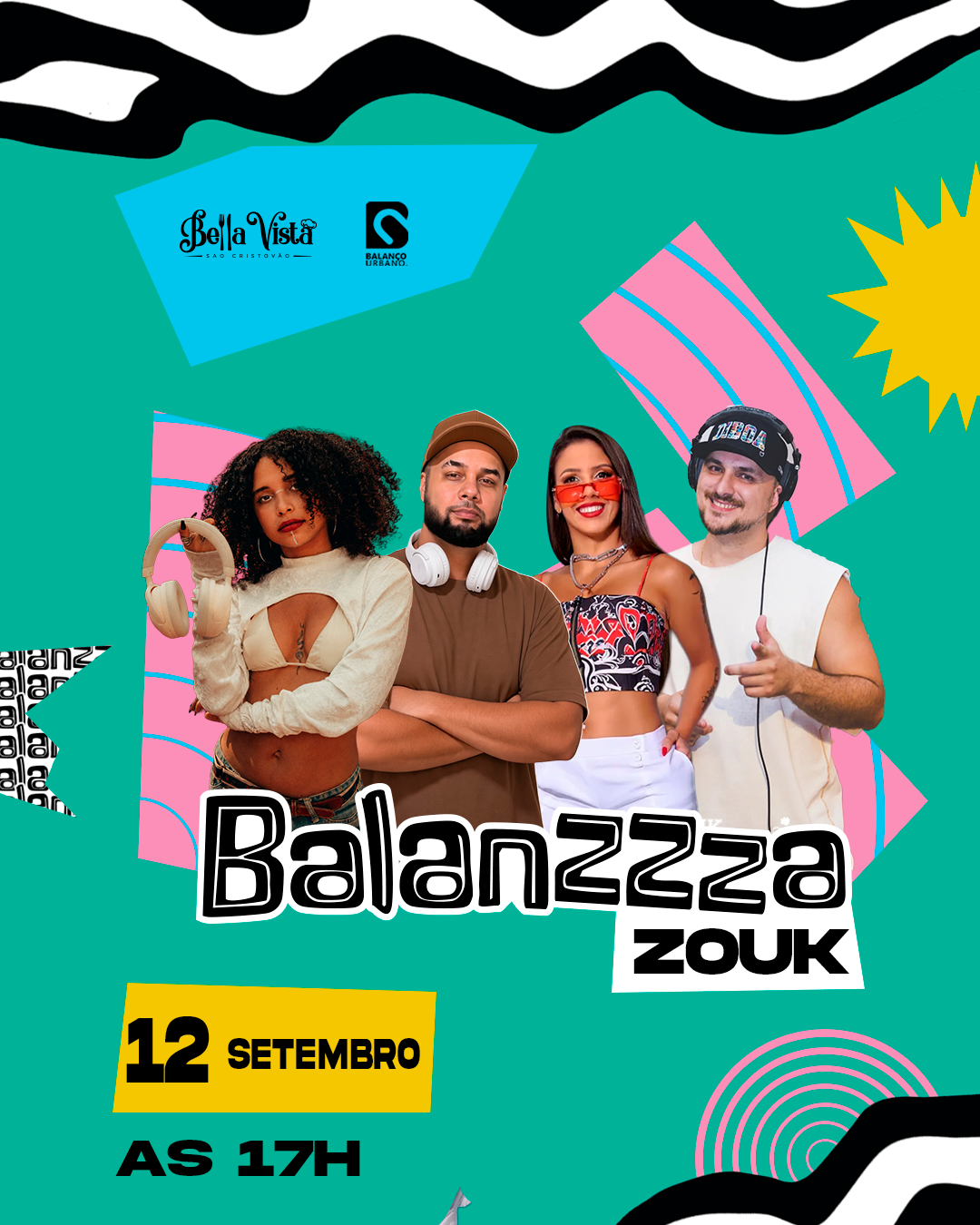 Flyer do evento Balanzzza ZOUK