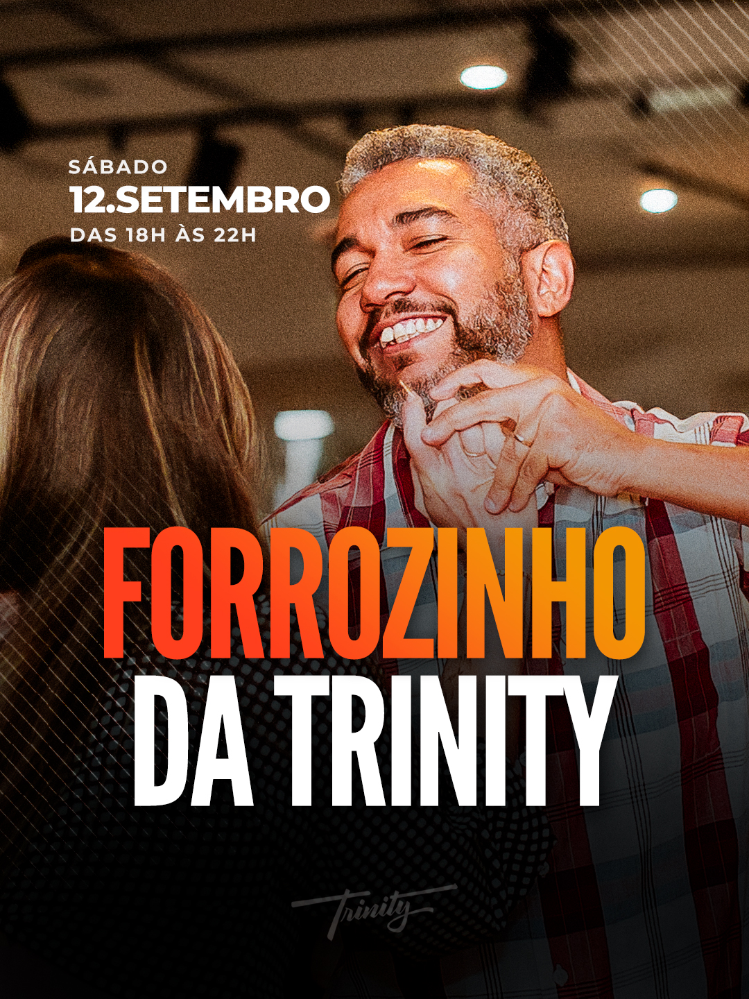 Flyer do evento FORROZINHO DA TRINITY
